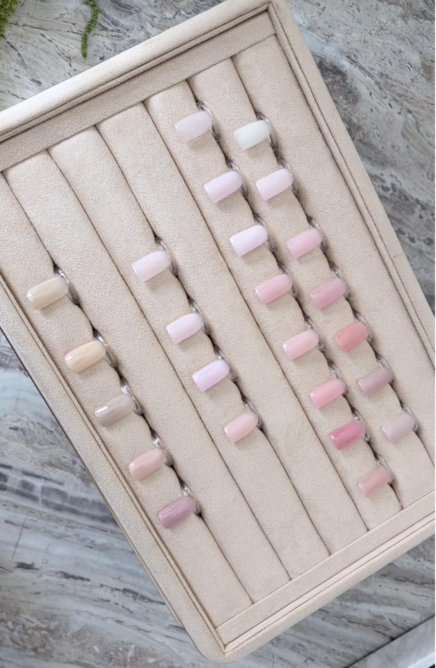 INARU studio considered colour, a range of natural finishes