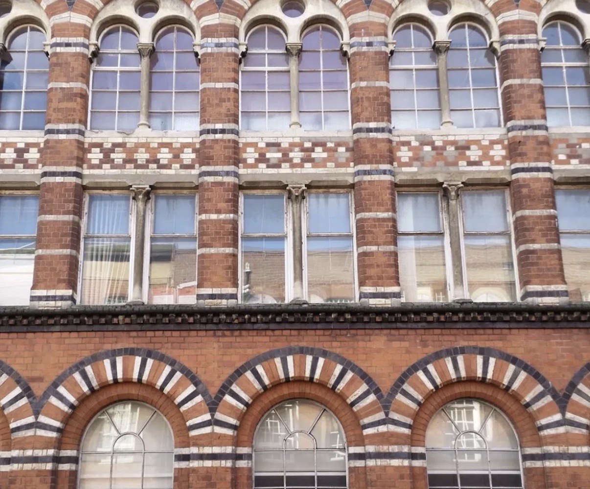 The Argent Centre, a Grade II* listed Victorian building in Birmingham's Jewellery Quarter